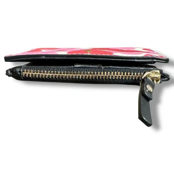kate spade Heart Print Zip Card Wallet Storybook - Picture 6 of 8